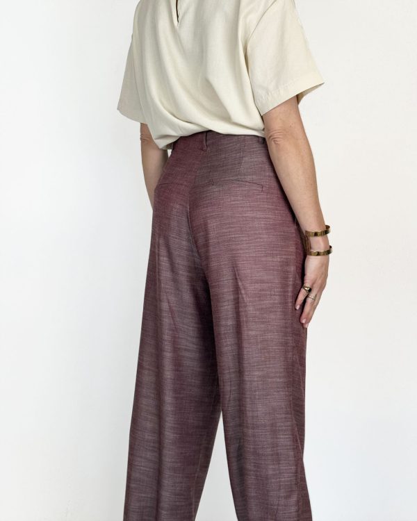 Pantalone Torino | Abbigliamento Donna Artigianale e Sartoriale - Eleganza Unica | LaMuliShop