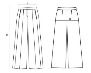 Pantalone sartoriale